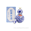 Wain shaoxing matang selama 8 tahun dalam botol labu